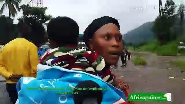 Route de Coyah-Kaka: Mabinty Soumah raconte l'enfer qu'elle a vécu avec ses enfants