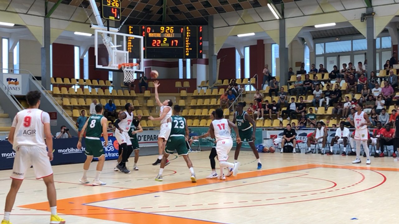 Le match Nanterre-Cholet ouvre le Trophée du Golfe de basket