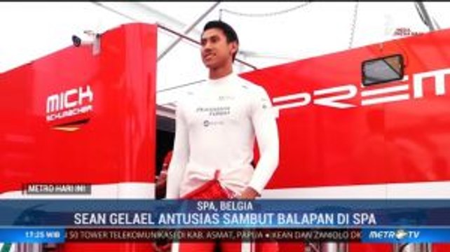 Sean Gelael Antusias Sambut Balapan F2 Belgia