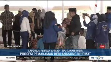 Jenazah Ibunda SBY Dimakamkan di TPU Tanah Kusir