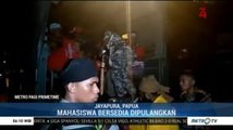 Ribuan Mahasiswa Papua Dipulangkan dengan Truk TNI