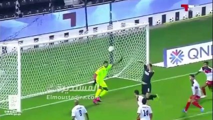 Quadruplé de Bounedjah face à Al Shahania