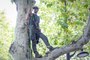 Paris : un militant écolo perché en haut d’un arbre devant le ministère