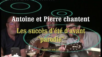 Antoine & Pierre chantent au mariage de Violette & Valentin 24/08/2019 AMICO Gaspare