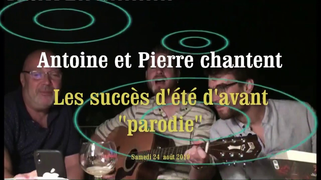 Antoine & Pierre chantent au mariage de Violette & Valentin 24/08/2019 AMICO Gaspare