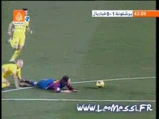 leo messi vs villareal copa del rey