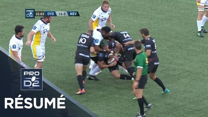 PRO D2 - Résumé Oyonnax-Nevers: 54-16 - J02 - Saison 2019/2020