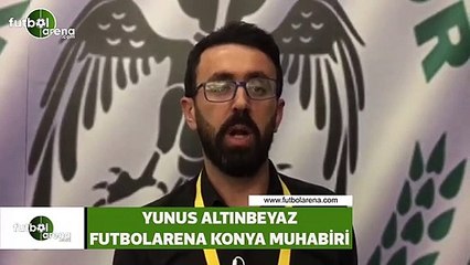 Konyaspor - Antalyaspor maç sonu | Yunus Altınbeyaz