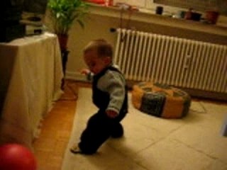 2008.01.21 Premiers pas de Timeo et foot!