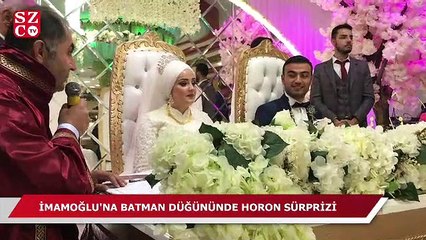 İmamoğlu'na Batman düğününde horon sürprizi