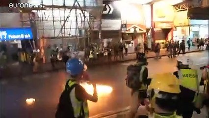 Nouvelles scènes de chaos à Hong Kong