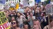 Miles protestan en Gran Bretaña contra suspensión del Parlamento británico