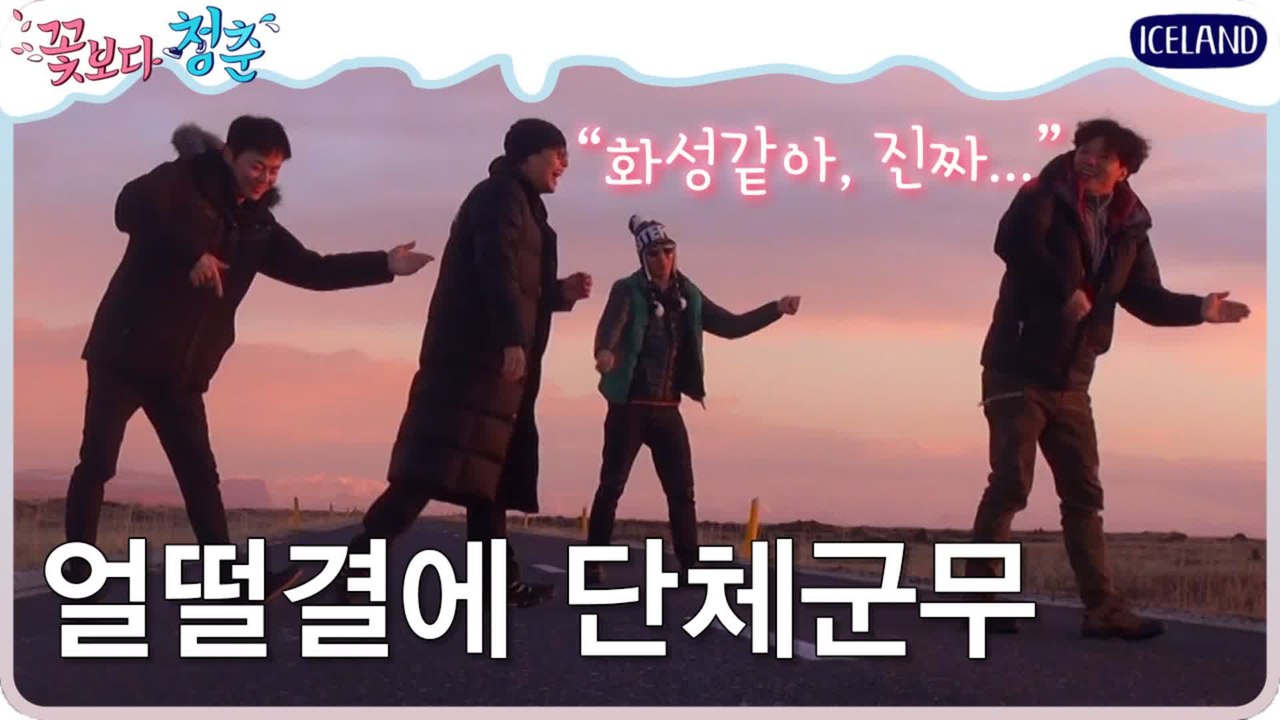 [#꽃청춘] ※힐링영상※ 아이슬란드 흔한 대자연 속 드라이브뷰 모음!! 그 속에서 포스톤즈 단체군무ㅋㅋㅋㅋ큐ㅠ | #깜찍한혼종_꽃보다청춘 | #Diggle