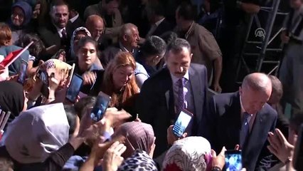 Cumhurbaşkanı Erdoğan: "Biz Allah'tan gelene 'eyvallah' diyoruz"