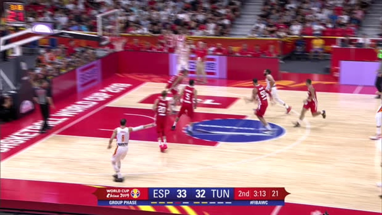 Spain 101-62 Tunisia