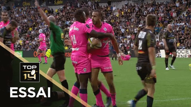 TOP 14 - Essai Kylan HAMDAOUI 2 (SFP) - La Rochelle - Paris - J2 - Saison 2019/2020