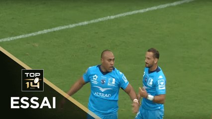 TOP 14 - Essai Caleb TIMU (MHR) - Montpellier - Pau - J2 - Saison 2019/2020