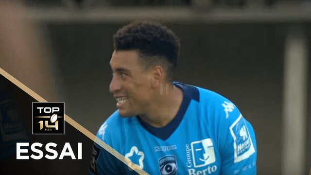 TOP 14 - Essai Yvan REILHAC (MHR) - Montpellier - Pau - J2 - Saison 2019/2020
