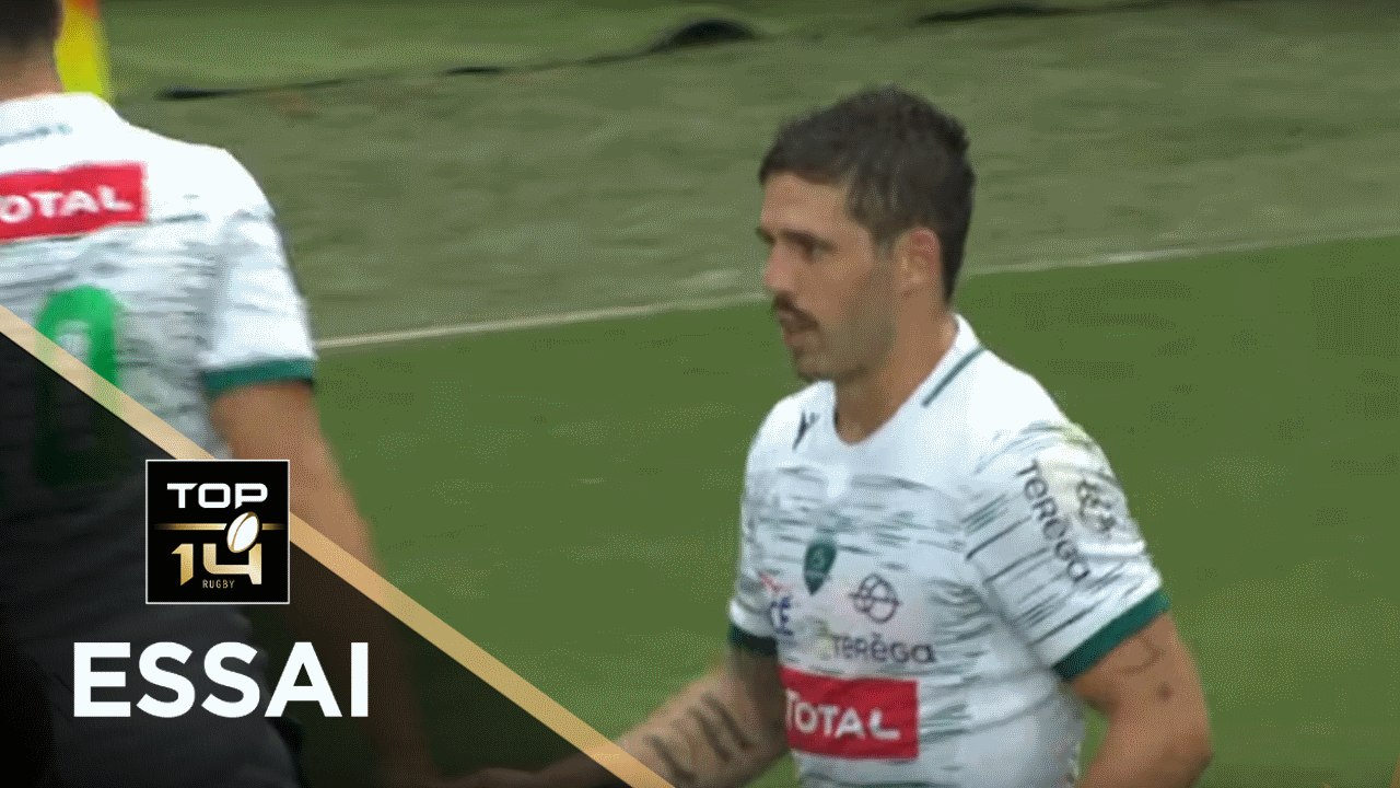TOP 14 - Essai Julien FUMAT (SP) - Montpellier - Pau - J2 - Saison 2019/2020