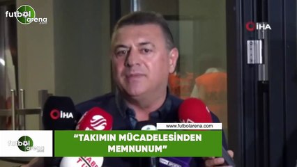 Hasan Kartal: "Takımın mücadelesinden memnunum"