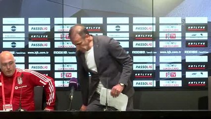 Beşiktaş-Çaykur Rizespor maçının ardından - Beşiktaş Teknik Direktörü Avcı
