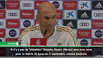 Real - Zidane : "Navas sera avec nous pour Villarreal"