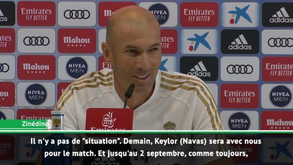 Real - Zidane : "Navas sera avec nous pour Villarreal"