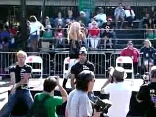 Katharine Mcphee at the Mother Goose Parade  11/18/2007