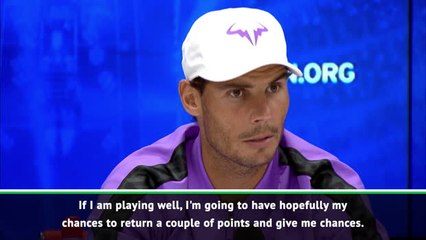 Nadal ready for challenge of big-serving Cilic