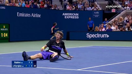 Rublev a éteint Kyrgios en trois sets