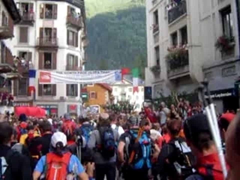 départ UTMB 2007 Forestrail
