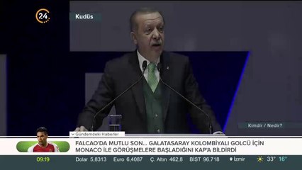 Başkan Erdoğan'dan "Ey Kudüs" şiiri