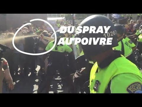 À la fierté hétéro de Boston, plus de contre-manifestants que de participants et des tensions