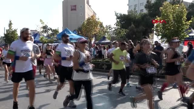Spor eskişehir'de renkli yarı maraton