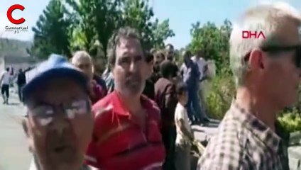 Freni patlayan kamyon eve girdi