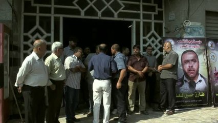Açlık grevindeki Filistinli tutuklulara destek gösterisi