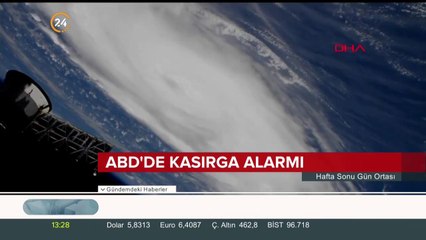 ABD'de kasırga alarmı: Halk gıda stoklamaya başladı