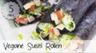 Vegane Sushi Rollen ohne Matte selber machen - Rohkost Sushi Vegan - Veganes Sushi | Vegane Rezepte