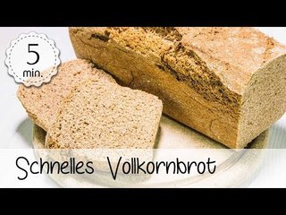 Download Video: Veganes Brot selber backen - Veganes Brot Einfach und Schnell - Vollkornbrot Vegan | Vegane Rezepte