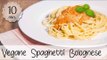 Vegane Spaghetti Bolognese mit Walnuss Pesto - Spaghetti Bolognese Vegan & Einfach | Vegane Rezepte