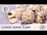 Gesunde Mandel Kugeln (überraschend lecker!) - Vegane Bliss Balls selber machen! | Vegane Rezepte