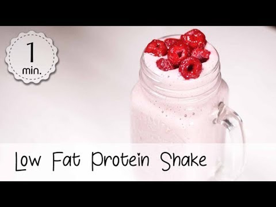 Low Fat Protein Shake Vegan - Veganer Protein Shake selber machen - Protein Smoothie |Vegane Rezepte