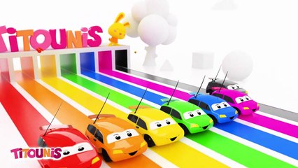 Learn Colors with Bus with Kids | Color Rainbow | School Bus Colors