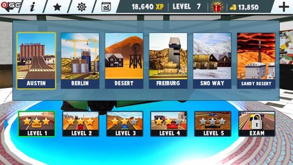 Learning School Driving Simulator game  "Desert" Car Parking Driver Simulation Android Gameplay #4