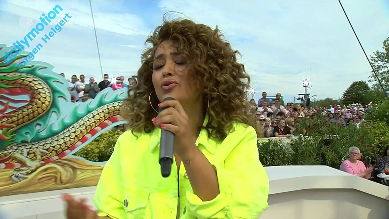 Maria Voskania - Feuerwerk - | ZDF Fernsehgarten 01.09.2019