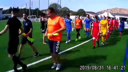Entrée des joueuse GF38 et OL Valence avec les U11 du FCEE