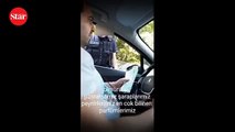 Türk sürücü, Türkleri aşağılamaya çalışan Fransız polisine dersini verdi