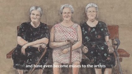 Grafitti artists transform remote village into urban art hub