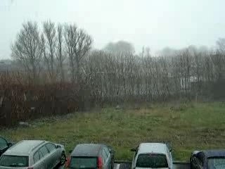 "Tempête" de neige à Sligo