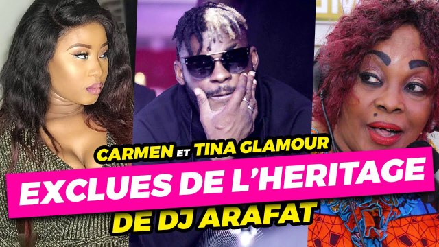 CARMEN SAMA & TINA GLAMOUR exclues de l’héritage de DJ ARAFAT